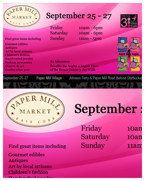 Paper Mill Market Breast Cancer Benefit